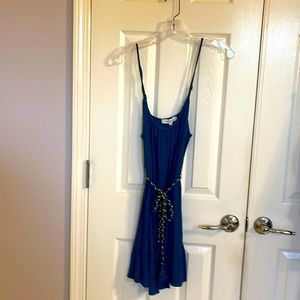 Blue slip dress size M. Great for visit to islands or pool.